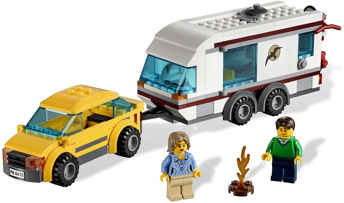 LEGO 4435 Car and Caravan
