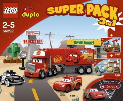 LEGO 66392 - Cars Super Pack 3-in-1