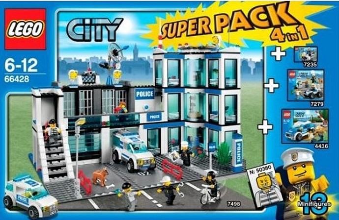 LEGO 66428 - City Police Super Pack 4-in-1