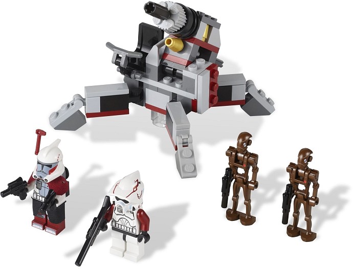 LEGO 9488 - Elite Clone Trooper & Commando Droid Battle Pack