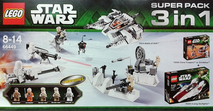 LEGO 66449 - Super Pack 3-in-1