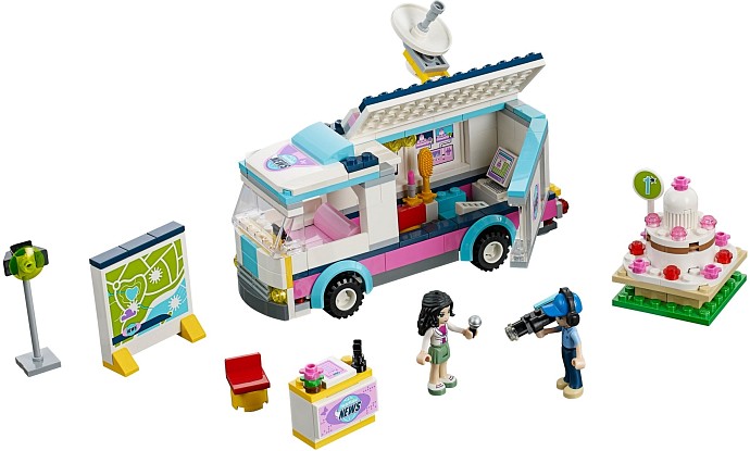 LEGO 41056 - Heartlake News Van