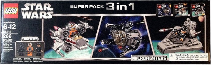 LEGO 66515 - Microfighter Super Pack 3 in 1