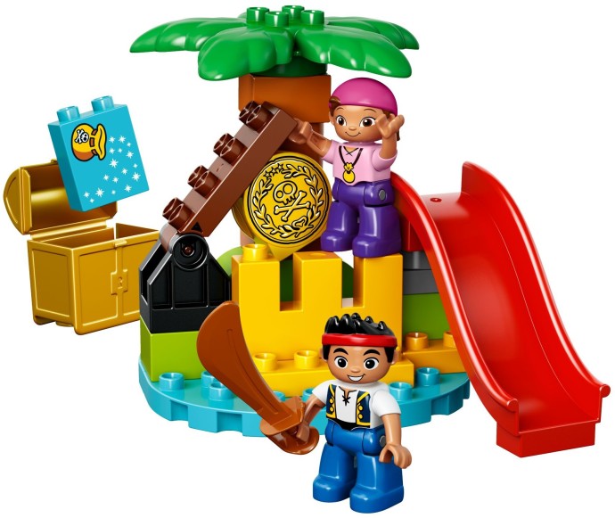 LEGO 10604 Jake and the Never Land Pirates Treasure Island