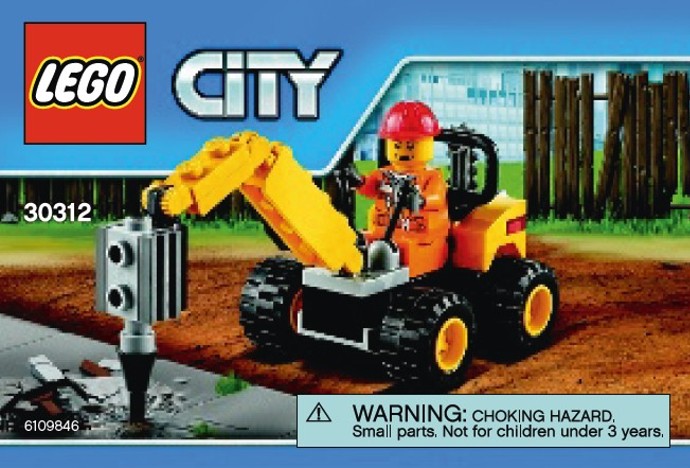LEGO 30312 - Demolition Driller