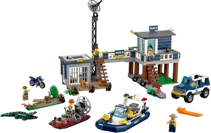 LEGO 60069 - Swamp Police Station
