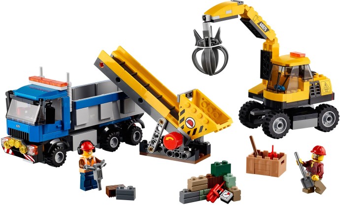 LEGO 60075 - Excavator and Truck