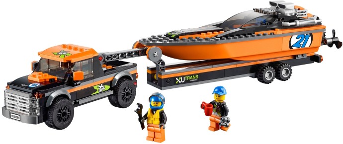 LEGO 60085 - 4x4 with Powerboat