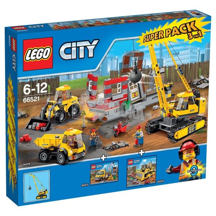 LEGO 66521 Demolition Super Pack