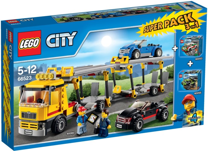 LEGO 66523 City Super Pack 3-in-1