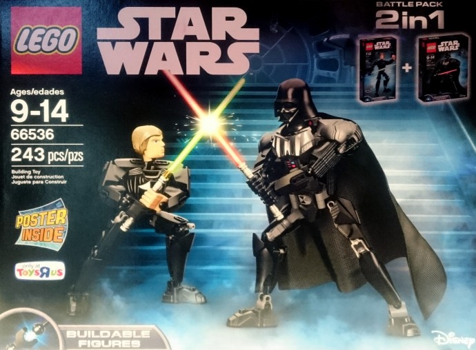 LEGO 66536 Luke Skywalker and Darth Vader