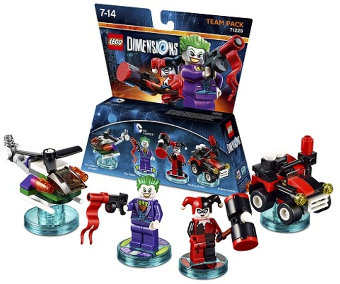 LEGO 71229 Team Pack: Joker and Harley Quinn