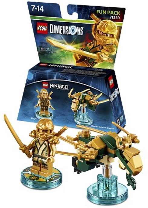 LEGO 71239 Fun Pack: Gold Ninja