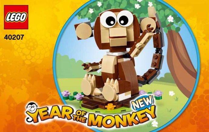 LEGO 40207 Year of the Monkey