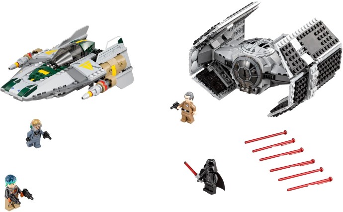 LEGO 75150 - Vader's TIE Advanced vs. A-wing Starfighter