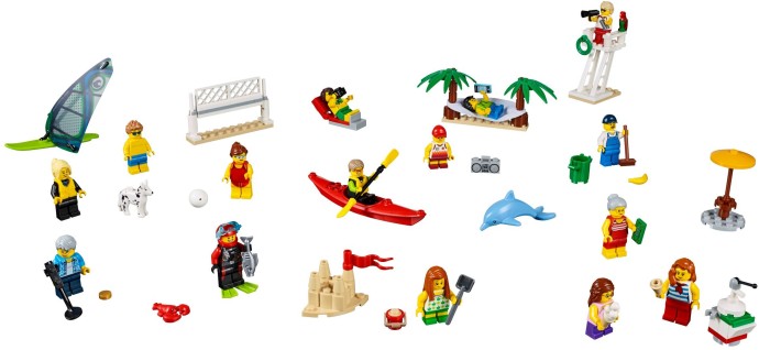 LEGO 60153 People Pack - Fun at the Beach