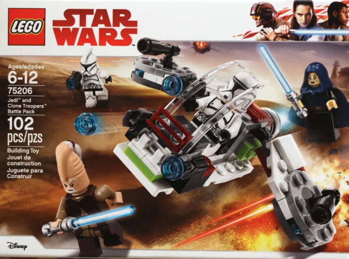 LEGO 75206 Jedi and Clone Troopers Battle Pack