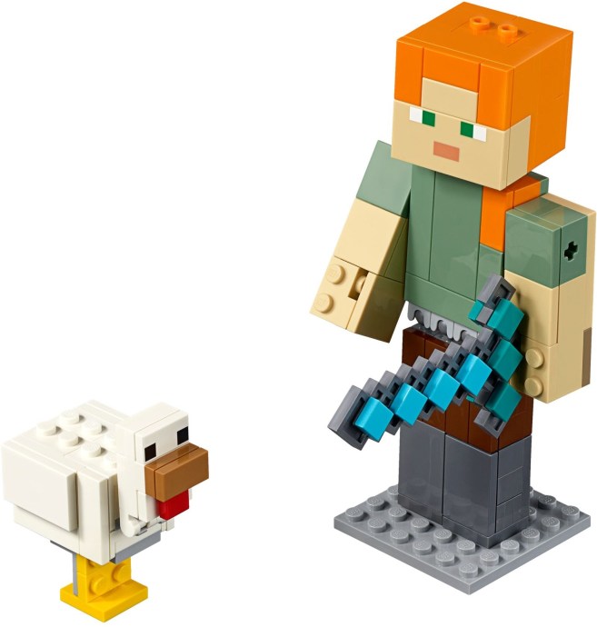 LEGO 21149 - Minecraft Alex BigFig with Chicken