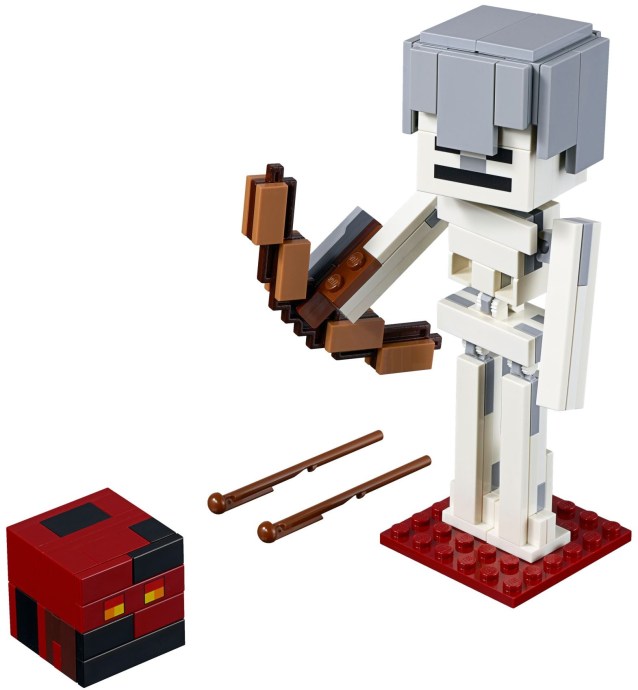 LEGO 21150 - Minecraft Skeleton BigFig with Magma Cube