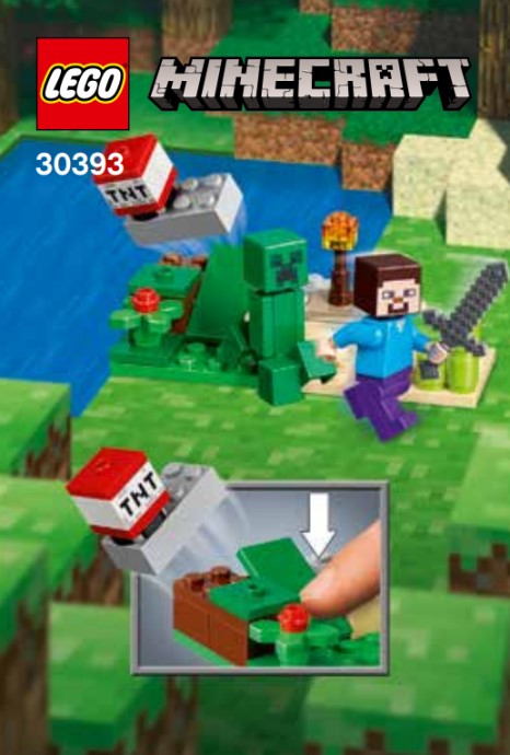 LEGO 30393 Steve and Creeper Set