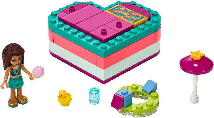 LEGO 41384 - Andrea's Summer Heart Box