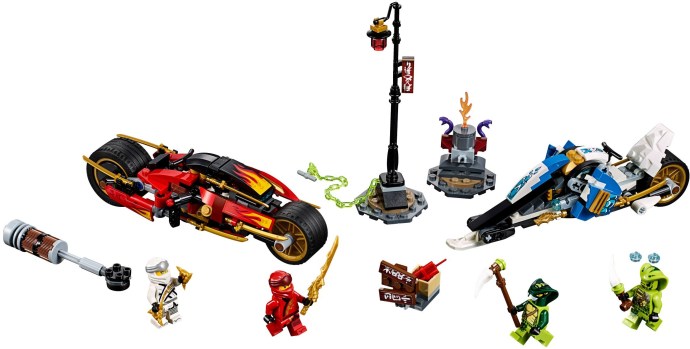 LEGO 70667 - Kai's Blade Cycle & Zane's Snowmobile