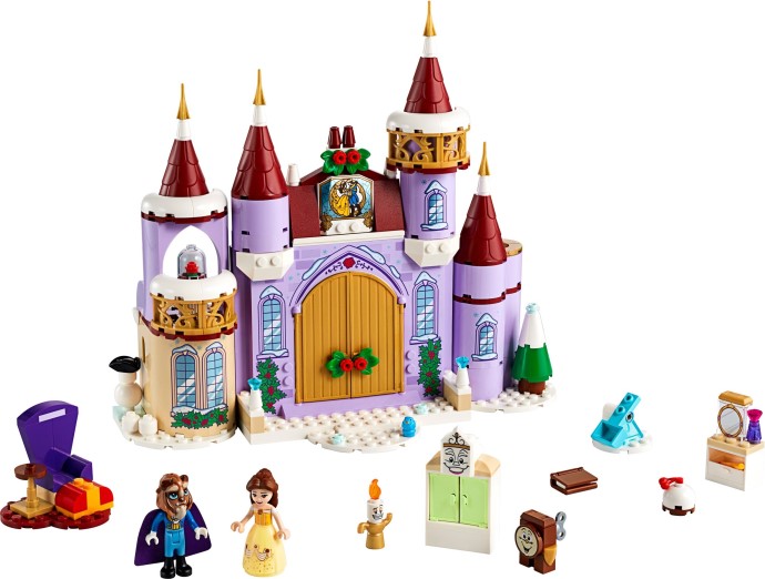 LEGO 43180 Belle's Castle Winter Celebration