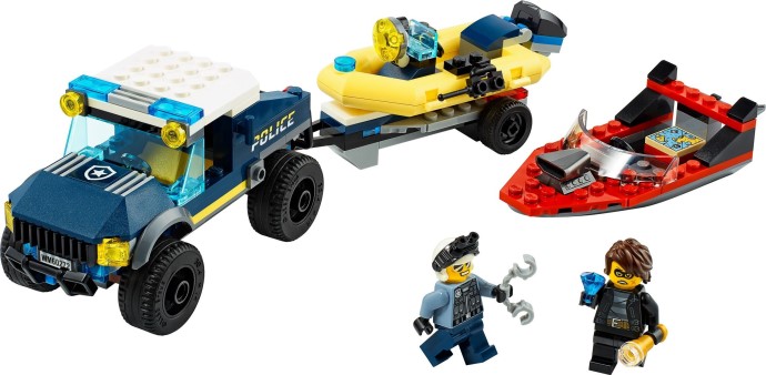 LEGO 60272 Elite Police Boat Transport
