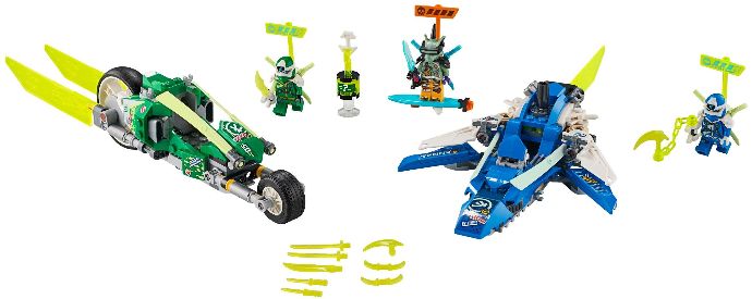 LEGO 71709 - Jay and Lloyd's Velocity Racers