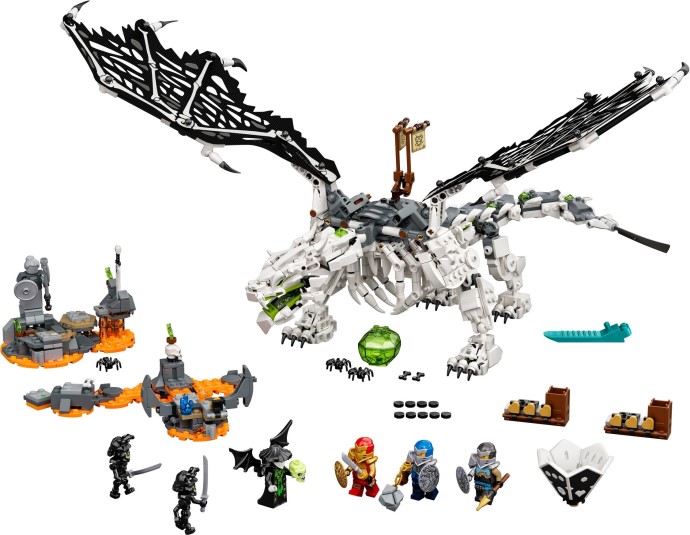 LEGO 71721 Skull Sorcerer's Dragon