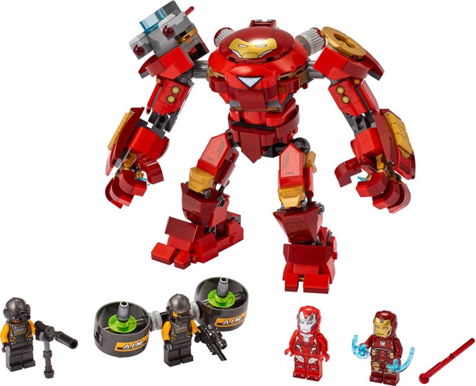LEGO 76164 - Iron Man Hulkbuster versus A.I.M. Agent