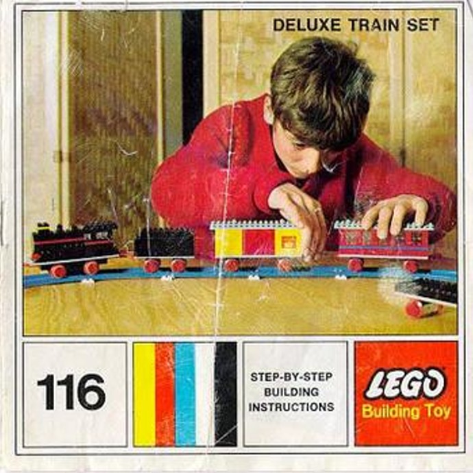 LEGO 116 - Deluxe Motorized Train Set