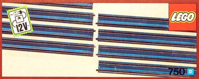 LEGO 750 Straight Rails