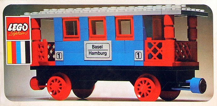 LEGO 131 Passenger Coach