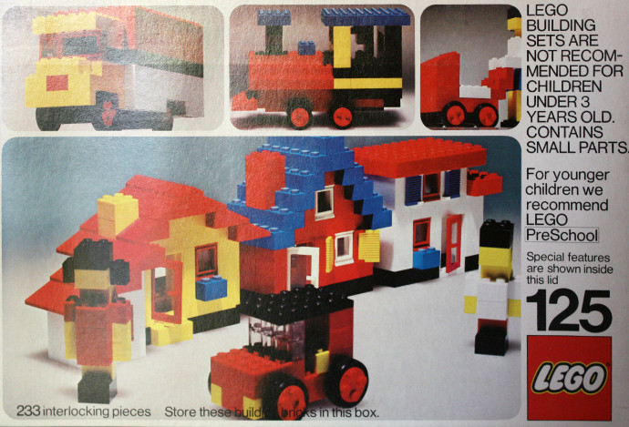 LEGO 125 - Universal Building Set