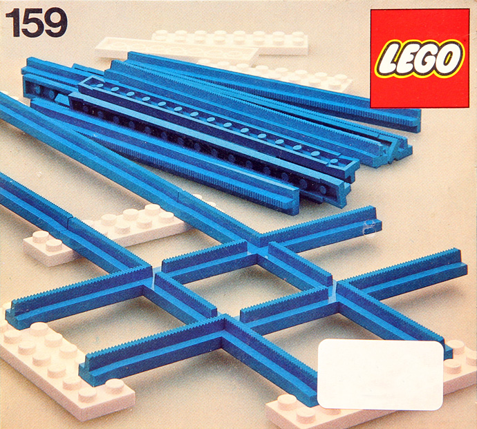 LEGO 159 Straight Track with Crossing