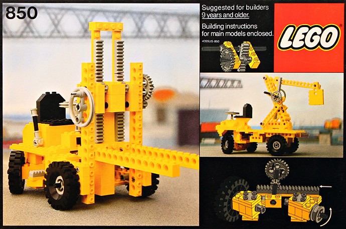 LEGO 850 Fork-Lift Truck