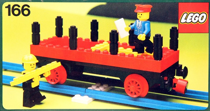 LEGO 166 - Flat wagon