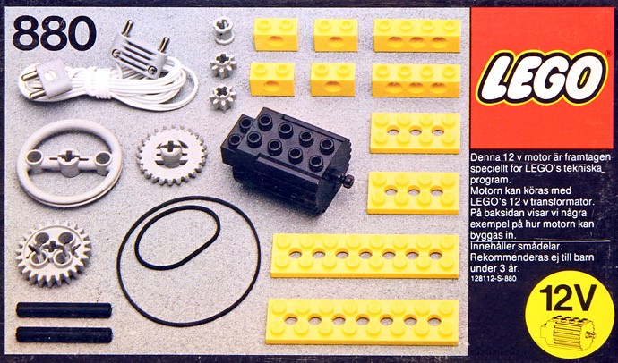 LEGO 880 12 Volt Motor