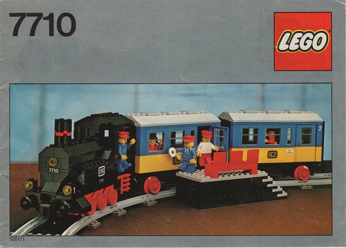 LEGO 7710 - Push-Along Passenger Steam Train