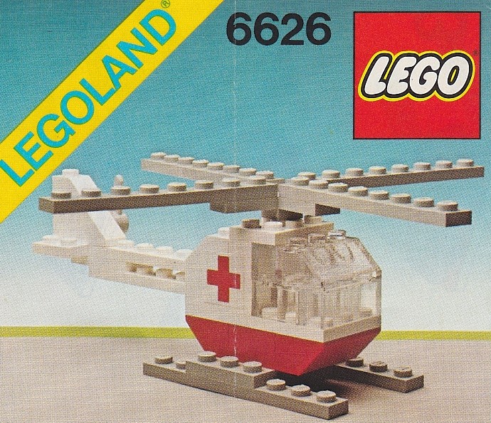 LEGO 6626 Rescue Helicopter