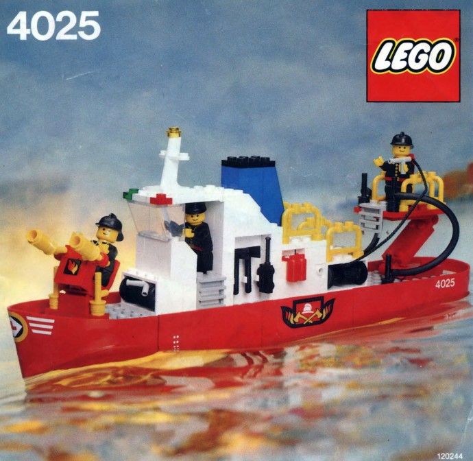 LEGO 4025 Fire Boat
