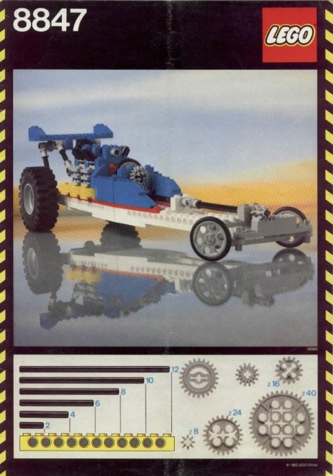 LEGO 8847 - Dragster