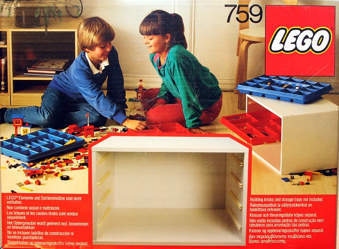 LEGO 759 Storage Cabinet