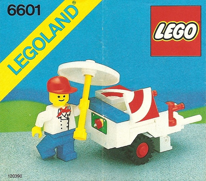 LEGO 6601 Ice Cream Cart