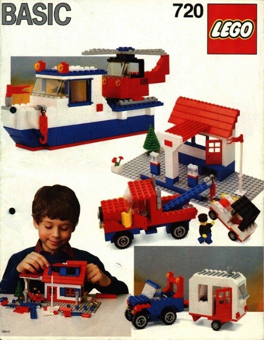 LEGO 720 - Basic Building Set, 7+