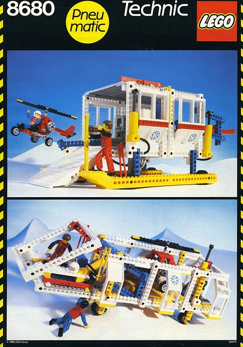LEGO 8680 - Arctic Rescue Base