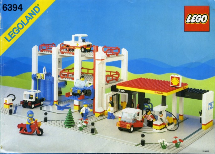 LEGO 6394 Metro Park & Service Tower