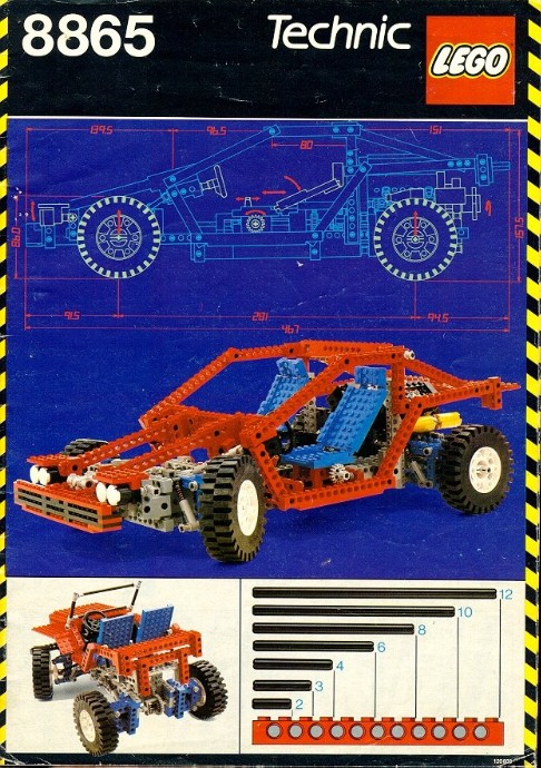 LEGO 8865 Test Car