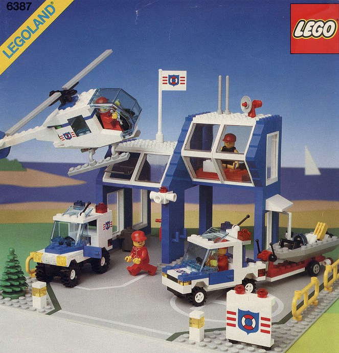 LEGO 6387 Coastal Rescue Base